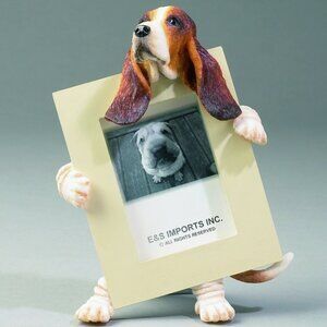 Basset Hound Photo Frame - New In Box
